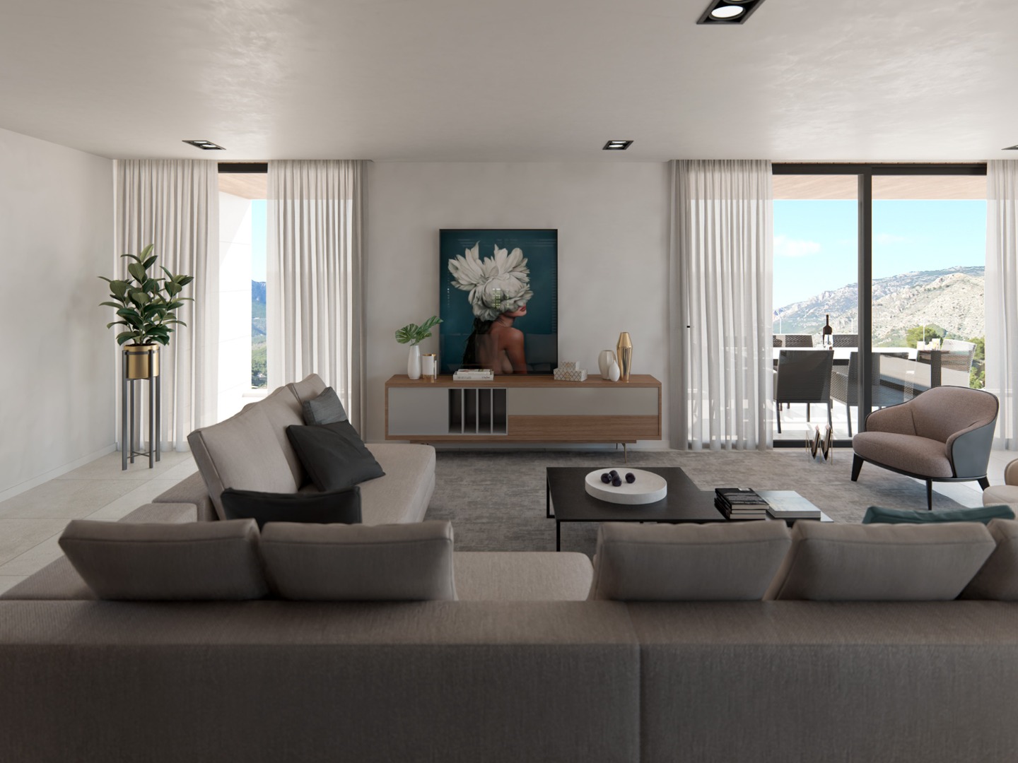 Villa a Alicante, Spagna 4 camere da letto, 419 mq. N° 80943