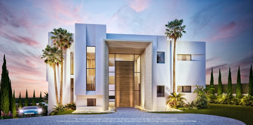 Villa i Ojen, Malaga, Spanien 5 sovrum, 931 kvm. Nr. 162766