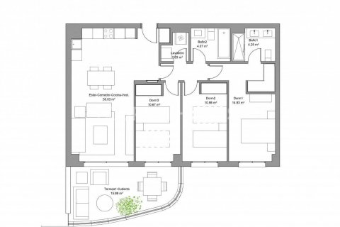 Продажа квартиры в Торремолинос, Малага, Испания 3 спальни, 170м2 №119793 - фото 11