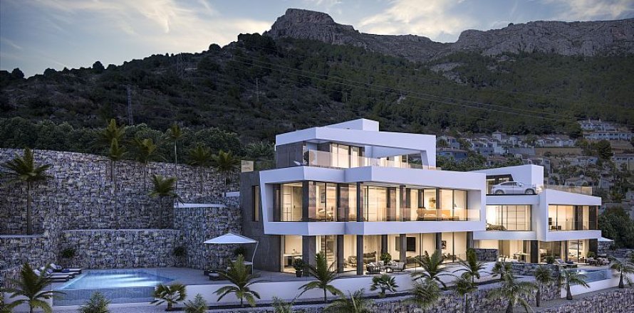 Huvila Calpe, Alicante, Espanja 4 makuuhuonetta, 410 m2 No. 119871