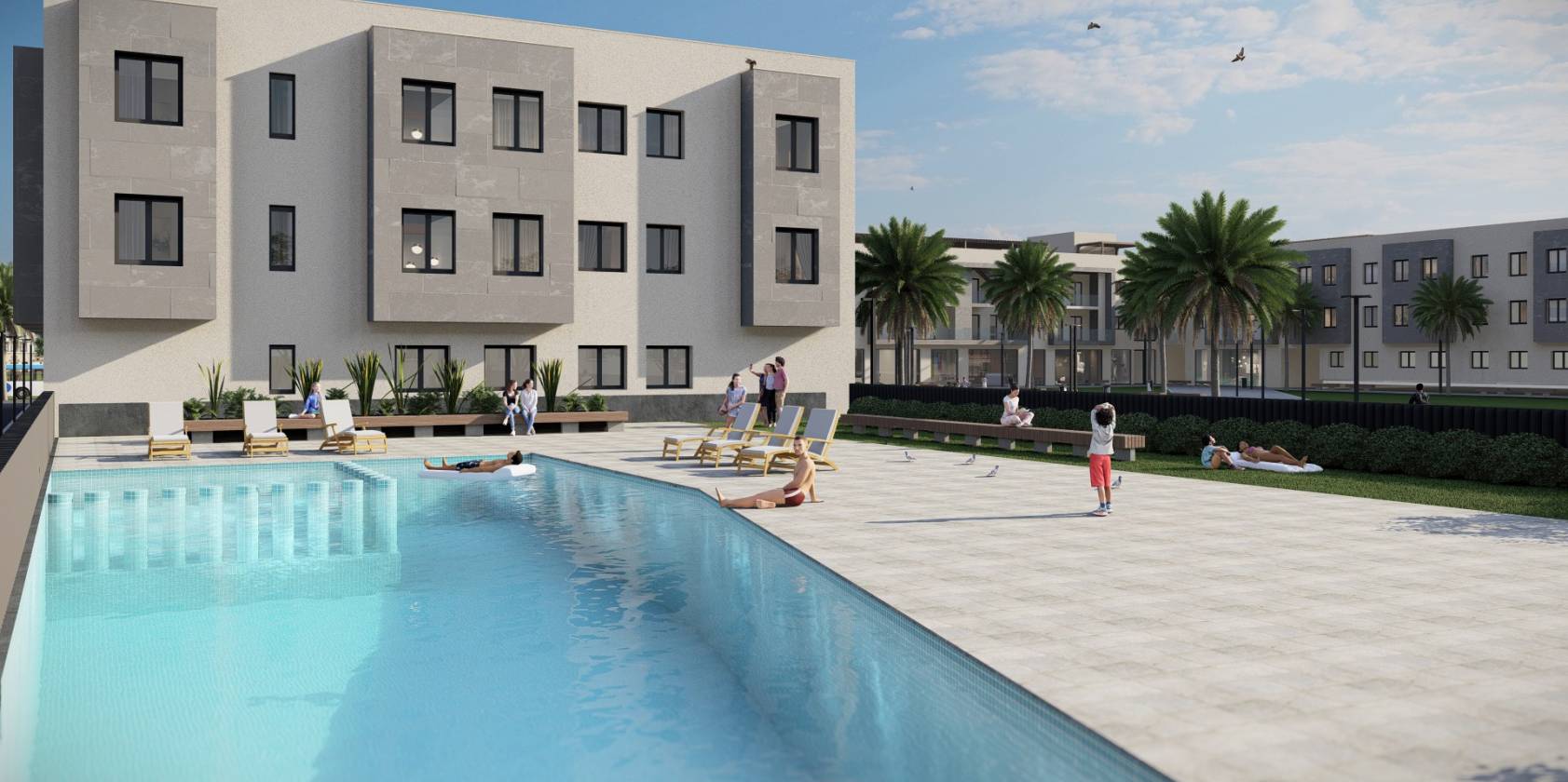 Appartamento a Torre-Pacheco, Murcia, Spagna 3 camere da letto, 107 mq. N° 134161