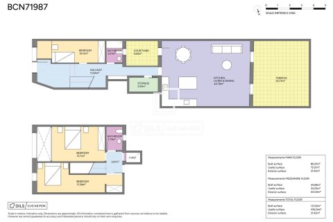 Huoneisto myytävänä Barcelona, Espanja, 3 makuuhuonetta, 132 m2 No. 192774 - kuva 22