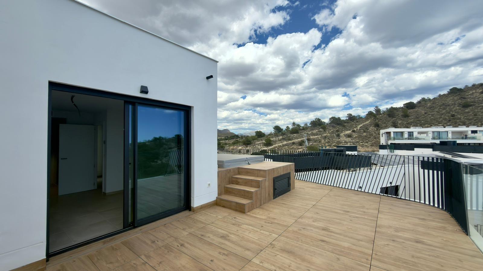 Penthouse w Villajoyosa, Alicante, Hiszpania 3 sypialnie, 226 mkw. nr 168014
