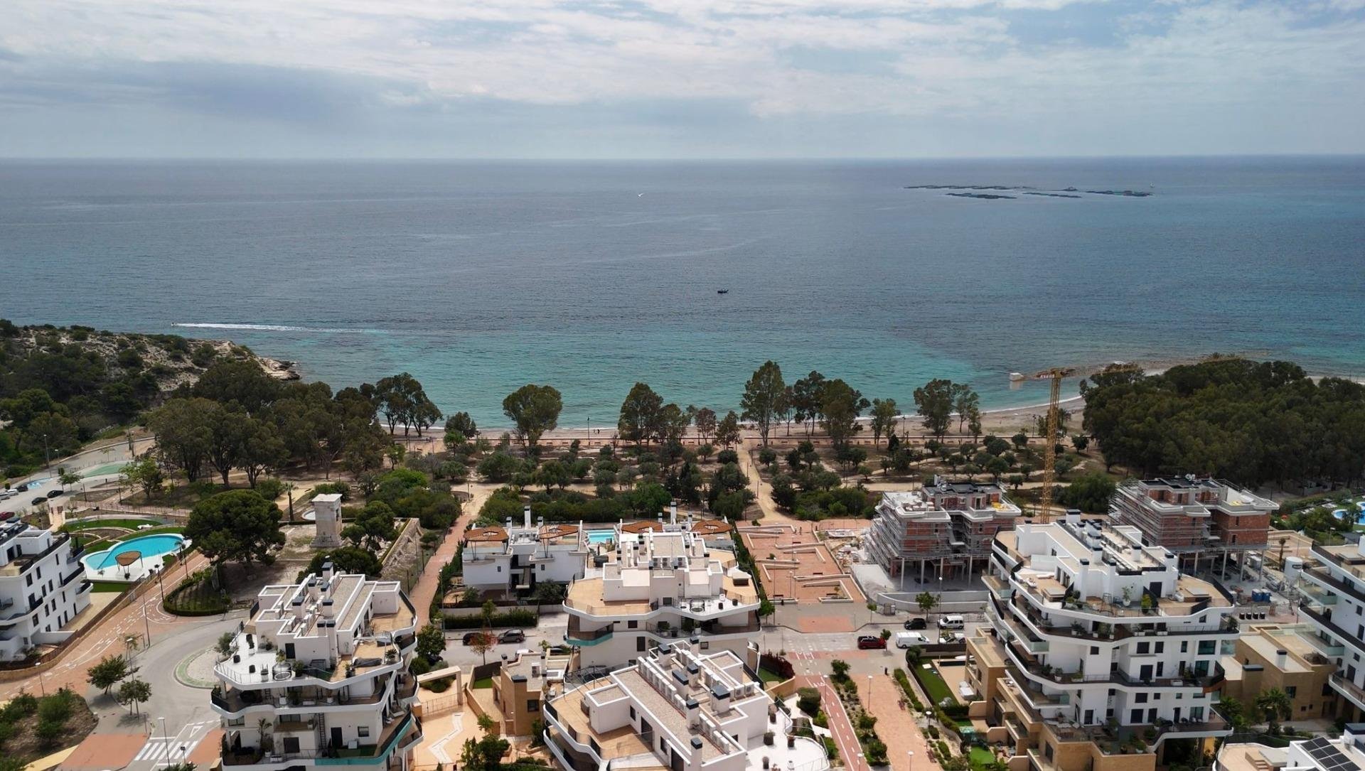 Penthouse w Villajoyosa, Alicante, Hiszpania 3 sypialnie, 226 mkw. nr 168014