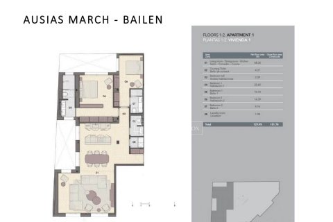 Apartament w Barcelona, Hiszpania 2 sypialnie, 151 mkw. nr 150924 – zdjęcie 24