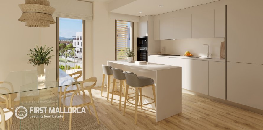 Apartment à Magalluf, Mallorca, Espagne 3 chambres, 105 m2 No. 194870
