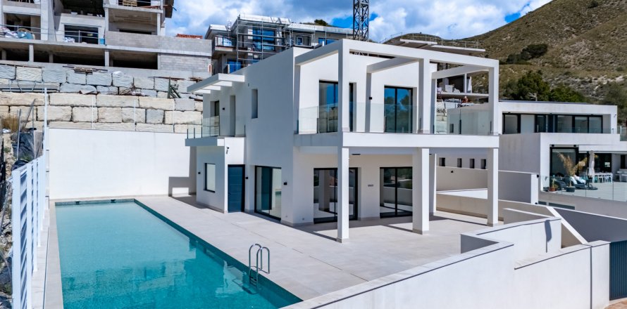 Villa in Finestrat, Alicante, Spain 7 bedrooms, 636 sq.m. No. 168207