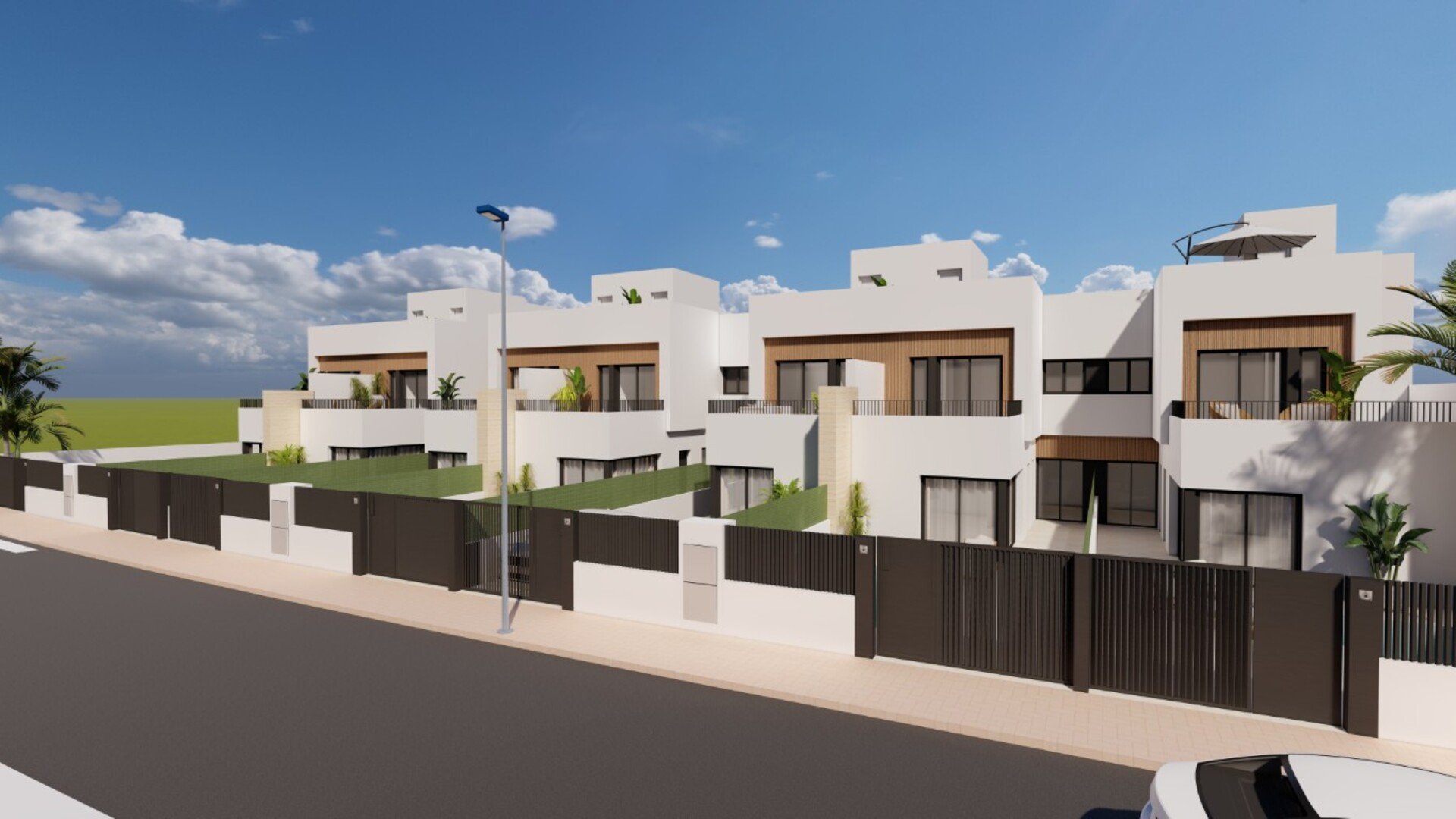 Villa i Residencial Rosa Morada, Murcia, Spanien 3 sovrum, 125.55 kvm. Nr. 148433