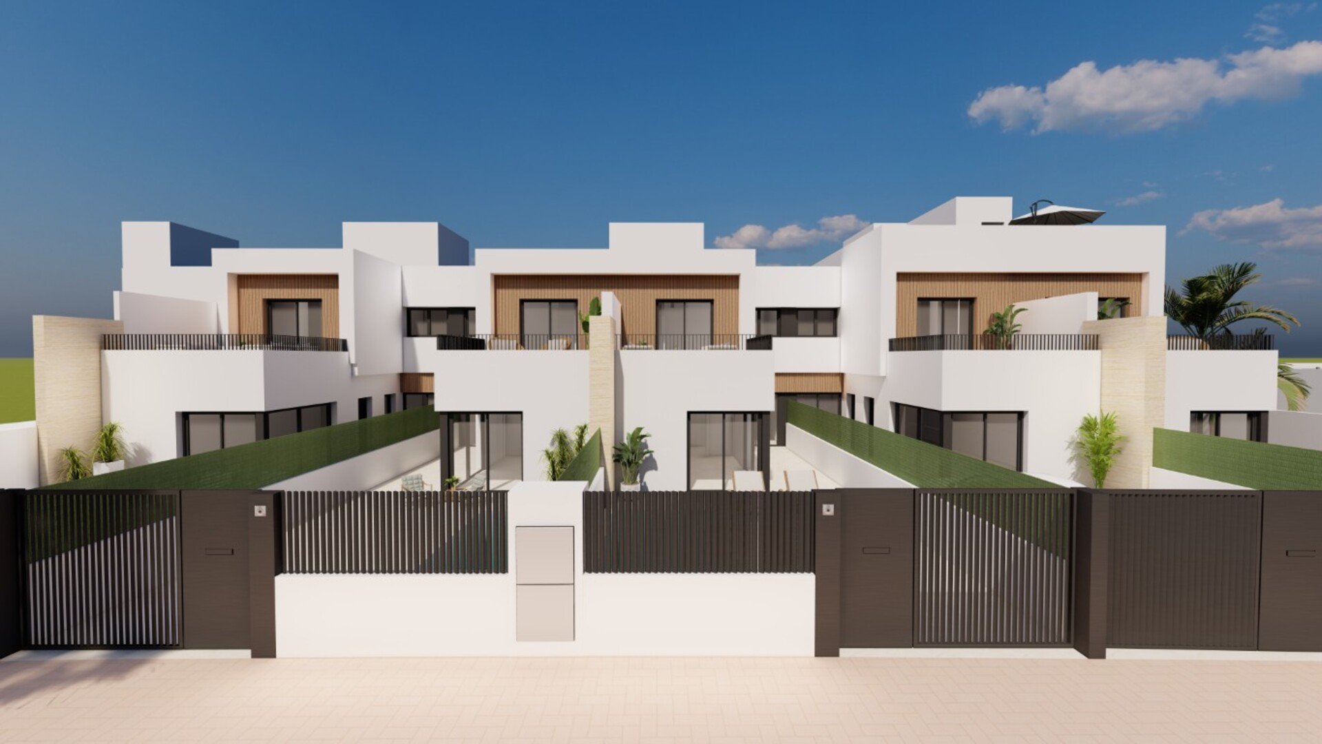 Villa i Residencial Rosa Morada, Murcia, Spanien 3 sovrum, 125.55 kvm. Nr. 148433