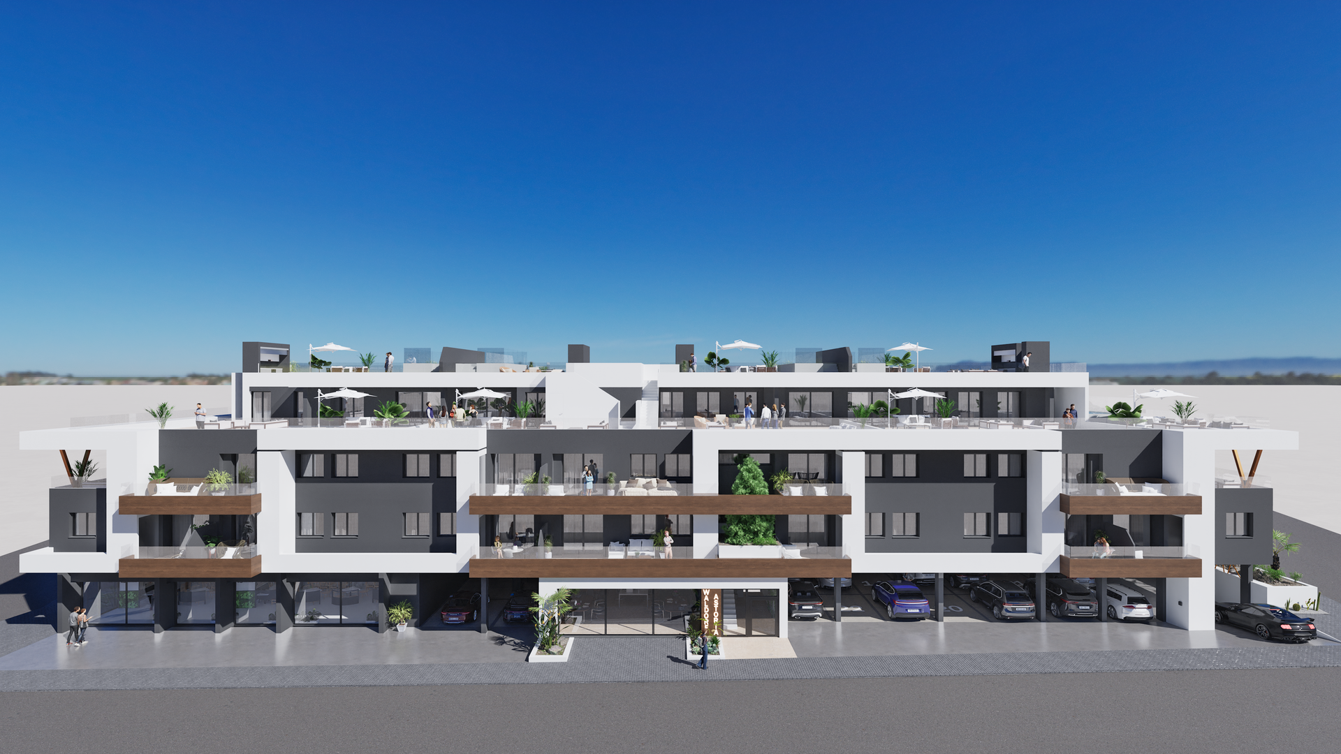 Huoneisto Benijofar, Alicante, Espanja 2 makuuhuonetta, 79 m2 No. 109976