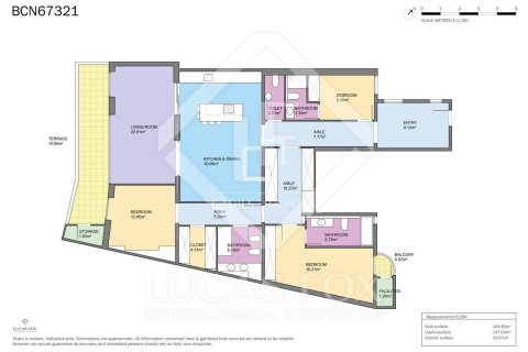 Lägenhet till salu i Barcelona, Spanien 3 sovrum, 163 kvm. Nr. 161386 - foto 26