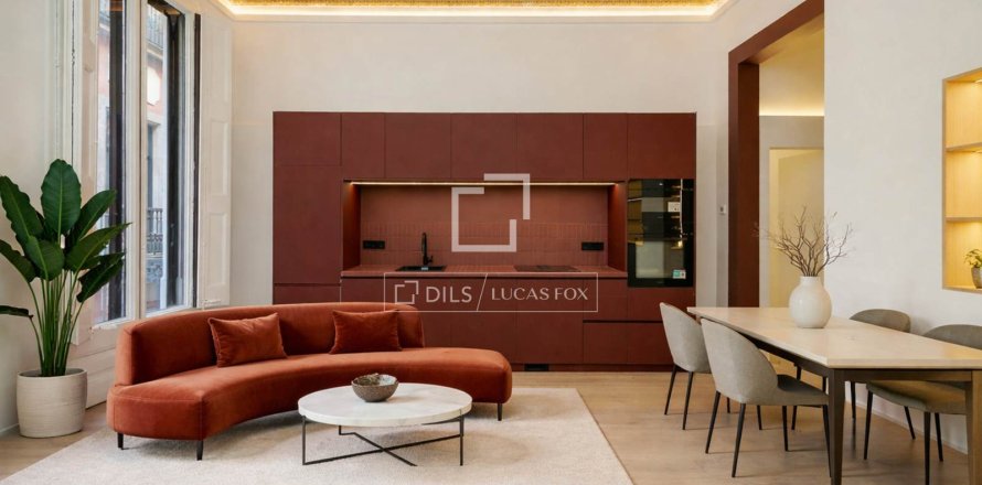 Lägenhet i Barcelona, Spanien 2 sovrum, 82 kvm. Nr. 161390