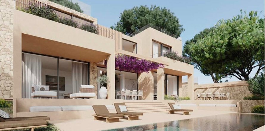 Villa en Bendinat, Mallorca, España 4 dormitorios, 484 m2 No. 143462