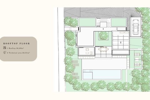 Villa en venta en Bendinat, Mallorca, España 4 dormitorios, 484 m2 No. 143462 - foto 7