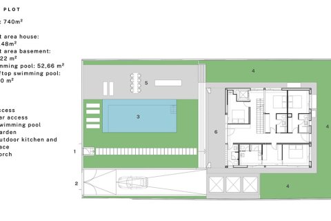 Villa en venta en Bendinat, Mallorca, España 5 dormitorios, 501 m2 No. 143460 - foto 23