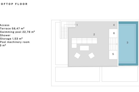 Villa en venta en Bendinat, Mallorca, España 5 dormitorios, 501 m2 No. 143460 - foto 20