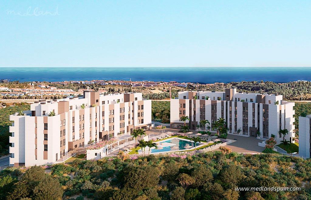 Dzīvoklis Mijas Costa, Malaga, Spānijā 3 istabas, 118 m2 Nr. 143901