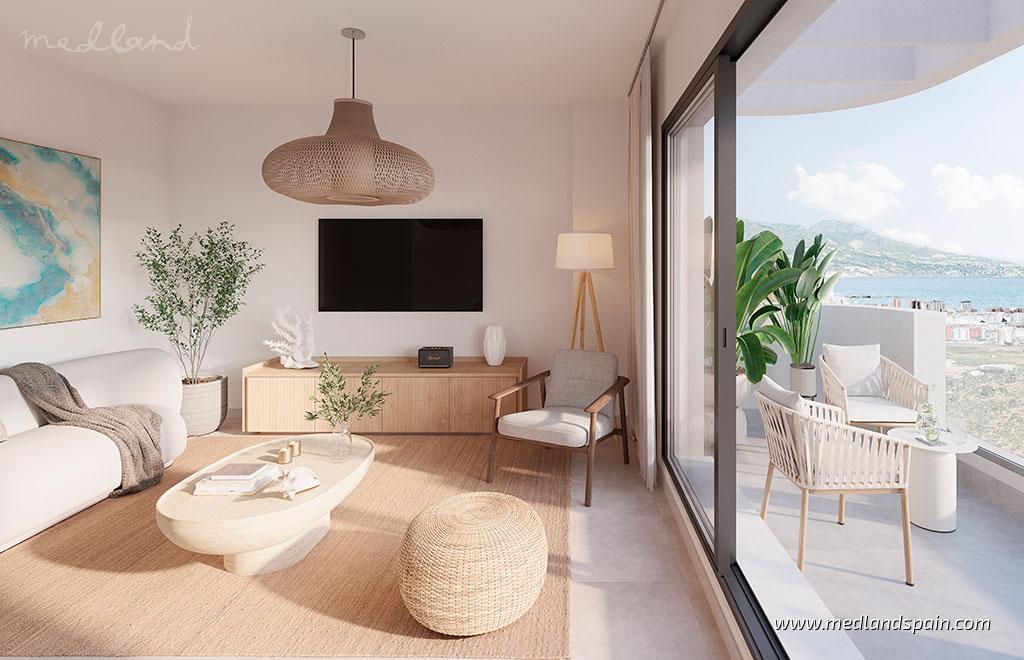 Dzīvoklis Mijas Costa, Malaga, Spānijā 3 istabas, 118 m2 Nr. 143901
