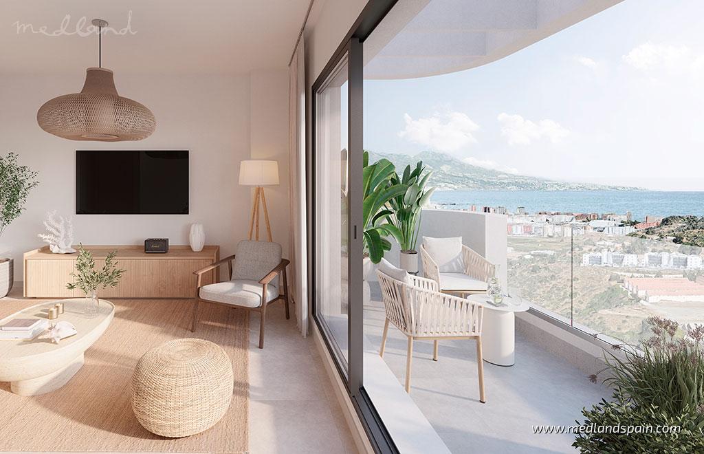 Dzīvoklis Mijas Costa, Malaga, Spānijā 3 istabas, 118 m2 Nr. 143901