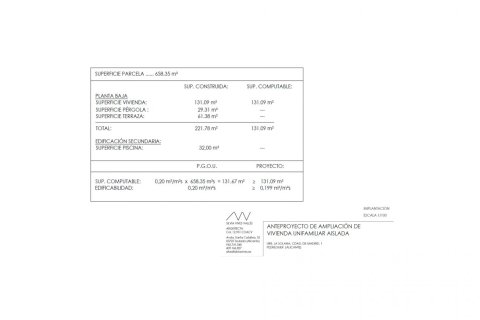 Huoneisto myytävänä Pedreguer, Alicante, Espanja, 3 makuuhuonetta, 221 m2 No. 165066 - kuva 7