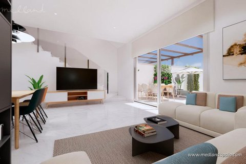 Продажа таухауса в Лос-Алькасарес, Мурсия, Испания 3 спальни, 135м2 №141357 - фото 4