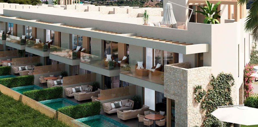 Radhus i Manilva, Malaga, Spanien 3 sovrum, 141 kvm. Nr. 141355