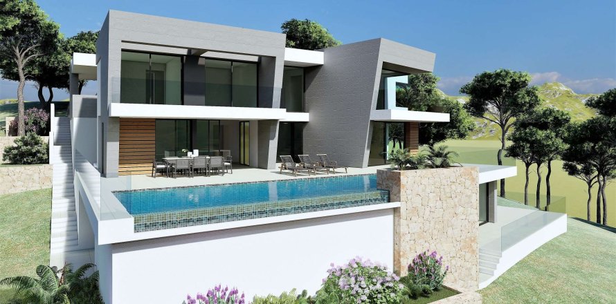 Huvila Benitachell, Alicante, Espanja 3 makuuhuonetta, 298 m2 No. 182485