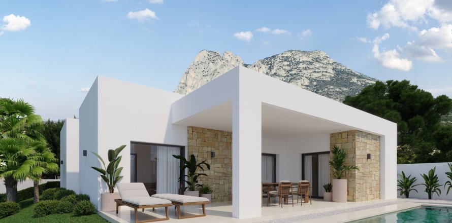 Villa i Benidorm, Alicante, Spanien 3 sovrum, 110 kvm. Nr. 148378