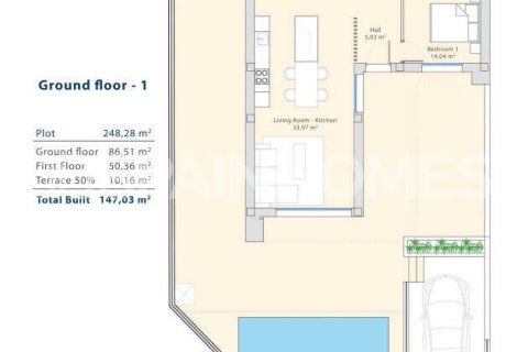 Villa pārdošanā Dolores, Alicante, Spānijā 3 istabas, 147 m2 Nr. 146860 - attēls 30