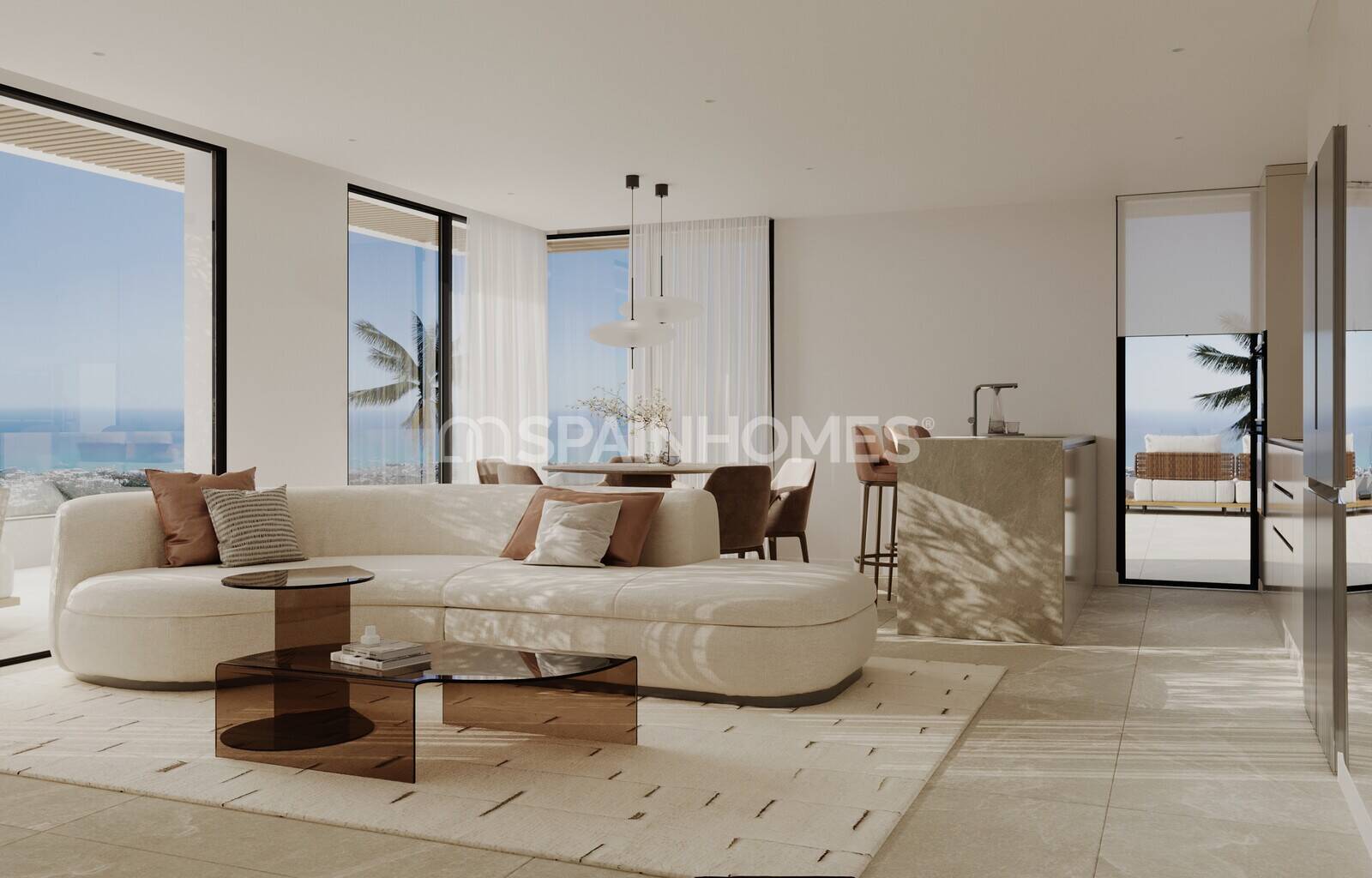 Apartment à Mijas, Malaga, Espagne 3 chambres, 174 m2 No. 146500