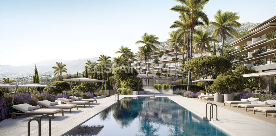 Huoneisto Mijas, Malaga, Espanja 3 makuuhuonetta, 174 m2 No. 146500