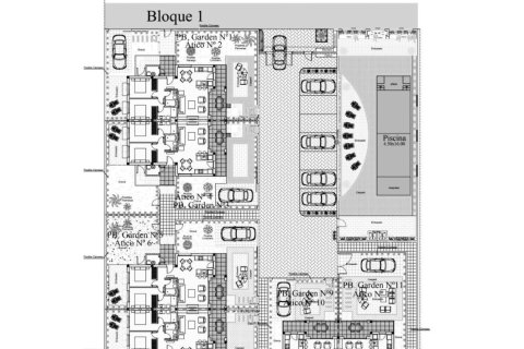 Bungalowi myytävänä Rojales, Alicante, Espanja, 2 makuuhuonetta, 86 m2 No. 142304 - kuva 30