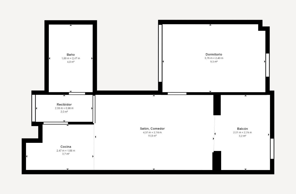 Apartamento en La Mata, Alicante, España 1 dormitorio, 45 m2 No. 183583