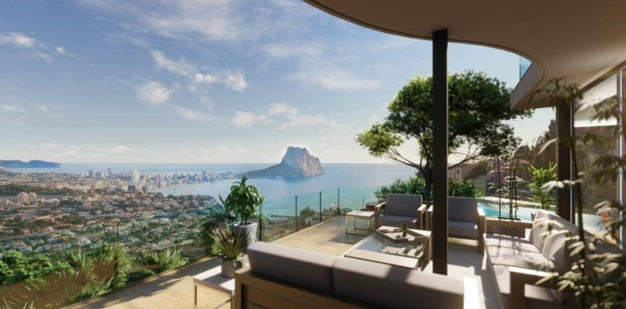 Villa i Calpe, Alicante, Spanien 6 sovrum, 670 kvm. Nr. 194758