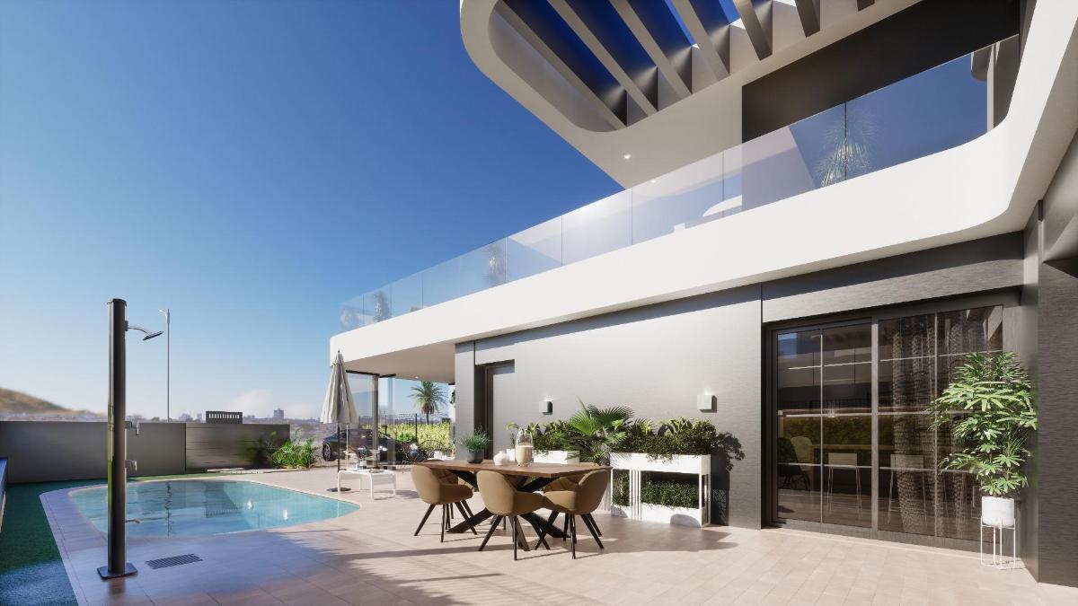 Villa à Los Alcazares, Murcia, Espagne 3 chambres, 151 m2 No. 97473