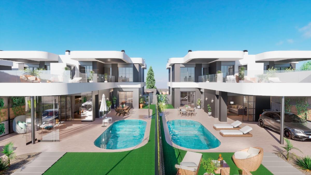 Villa à Los Alcazares, Murcia, Espagne 3 chambres, 151 m2 No. 97473