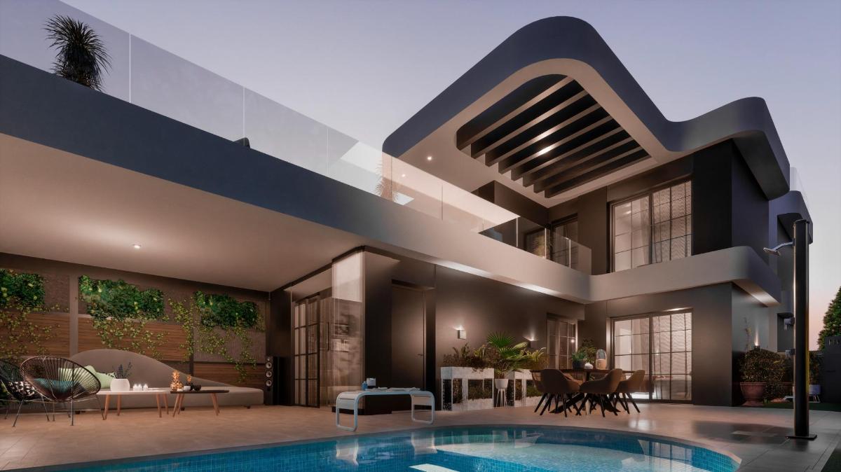 Villa à Los Alcazares, Murcia, Espagne 3 chambres, 151 m2 No. 97473