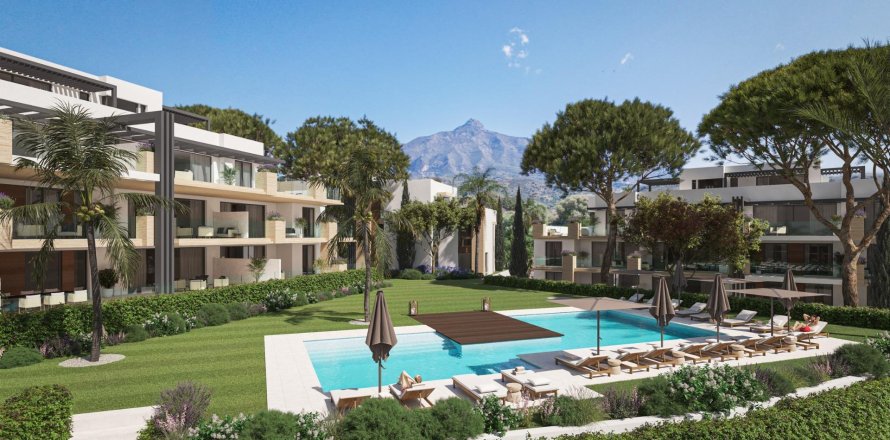 Lägenhet i Marbella, Malaga, Spanien 2 sovrum, 171 kvm. Nr. 169644