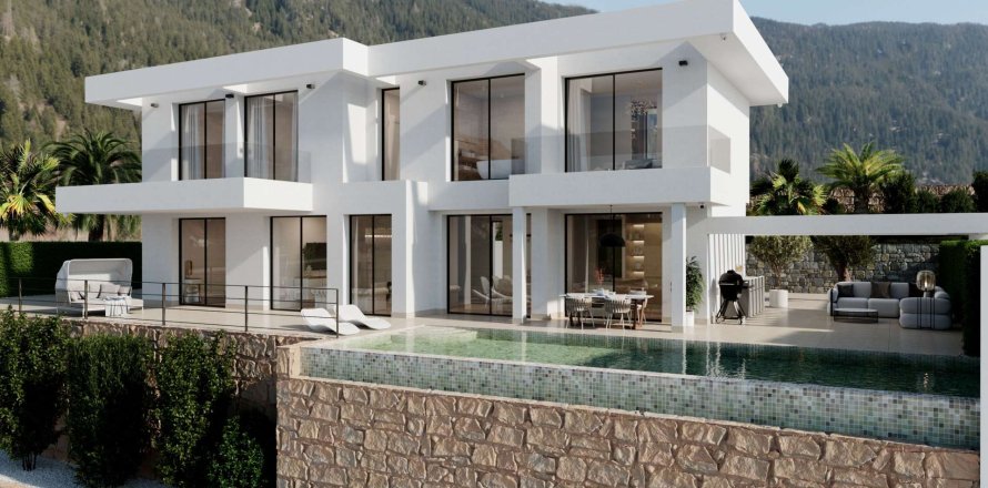 Willa w Finestrat, Alicante, Hiszpania 5 sypialni, 365 mkw. nr 175376