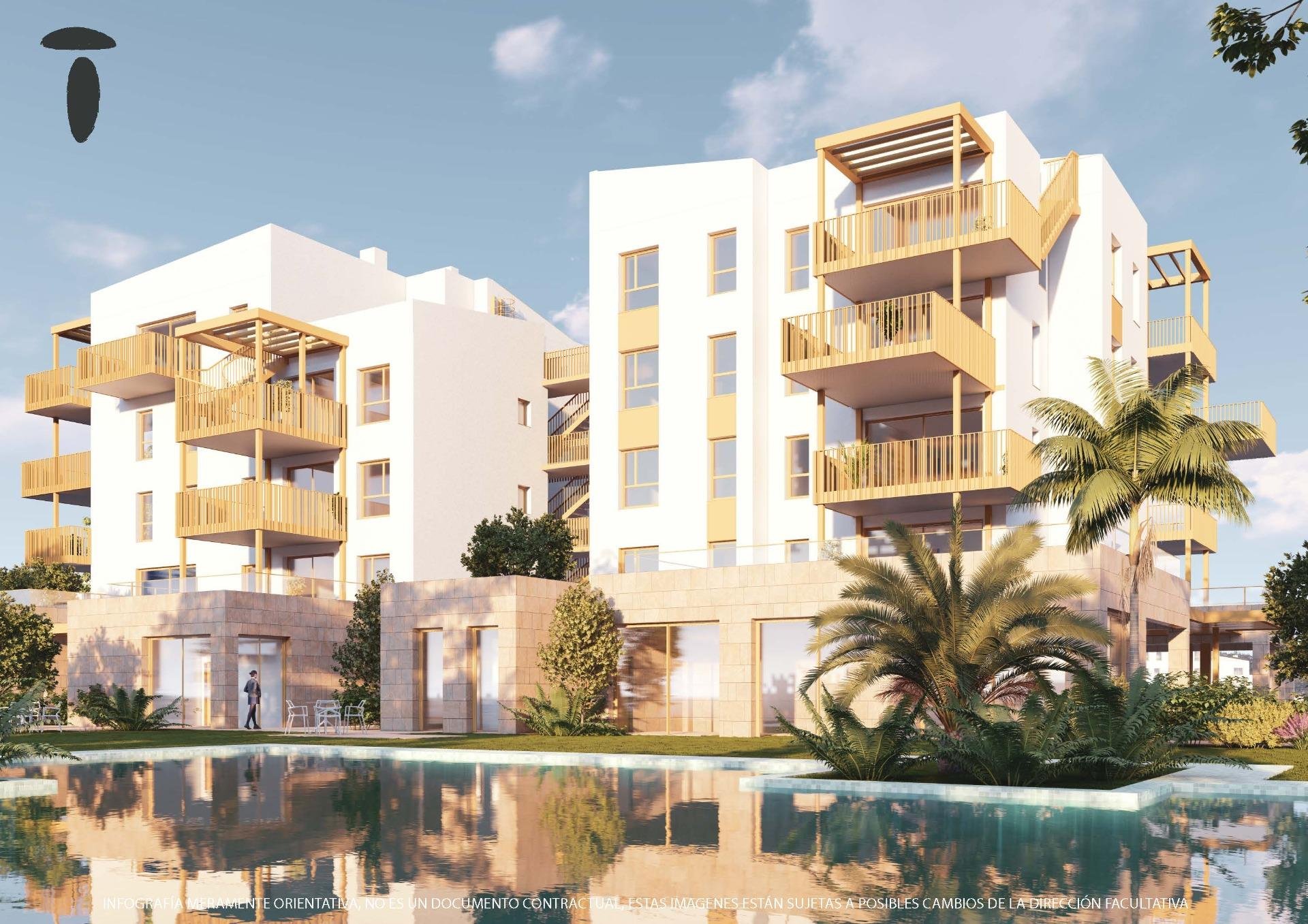 Huoneisto El Verger, Alicante, Espanja 2 makuuhuonetta, 66 m2 No. 142276