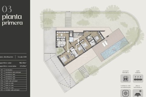 Продажа виллы в Кастельдефельс, Барселона, Испания 5 спален, 500м2 №166792 - фото 13