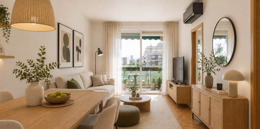 Apartamento en Barcelona, España 3 dormitorios, 87 m2 No. 166791