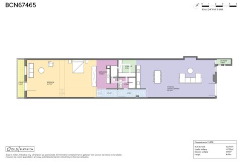 Dzīvoklis pārdošanā Barcelona, Spānijā 1 istaba, 163 m2 Nr. 166786 - attēls 30
