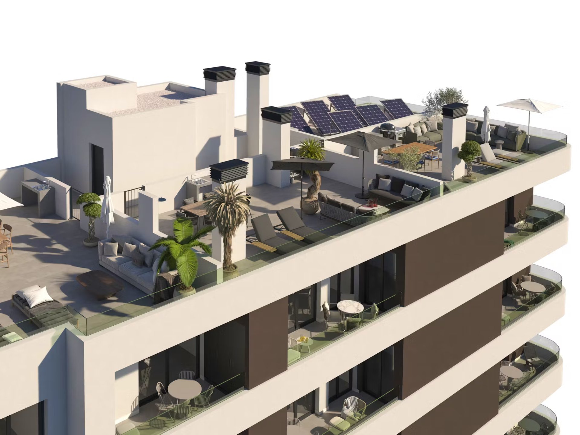 Lägenhet i Santa Pola, Alicante, Spanien 2 sovrum, 101 kvm. Nr. 136544