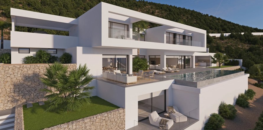 Villa a Gorgos (Benisa), Alicante, Spagna 4 camere da letto, 770 mq. N° 136546