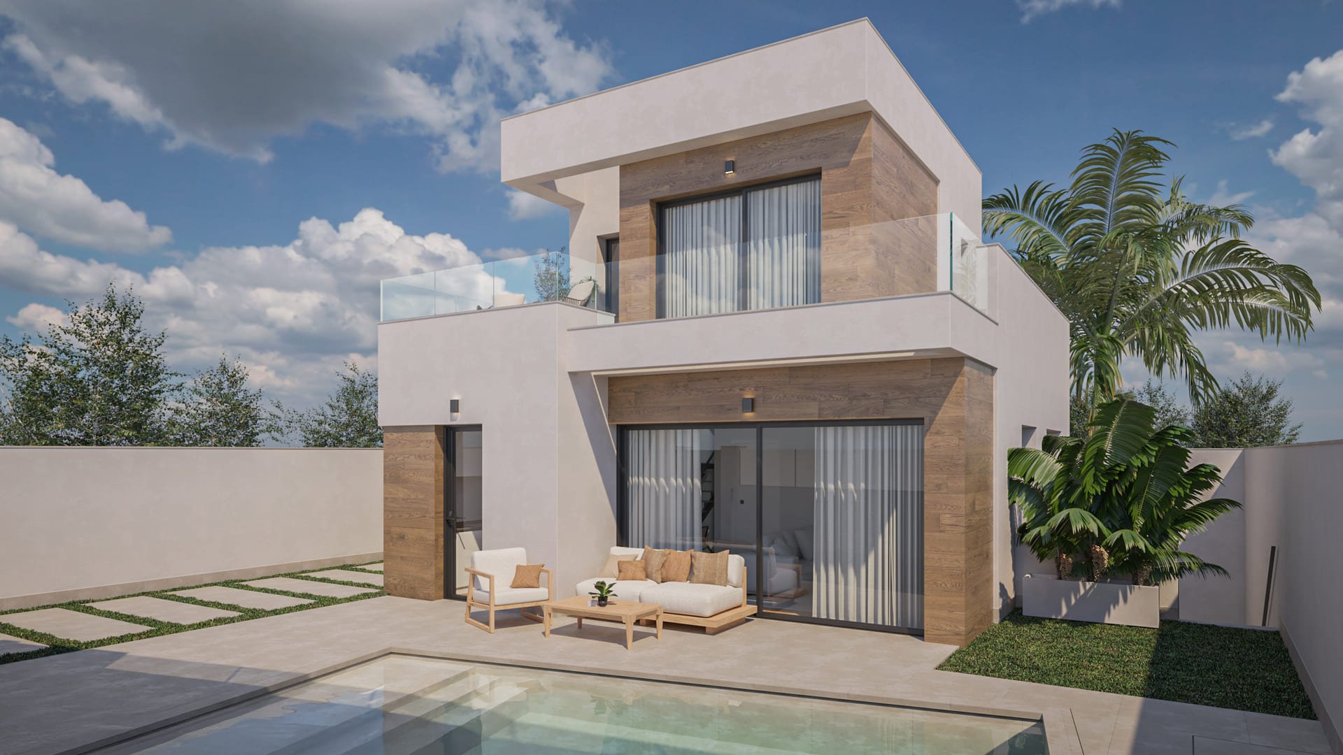 Villa à Pilar de la Horadada, Alicante, Espagne 2 chambres, 113 m2 No. 110136