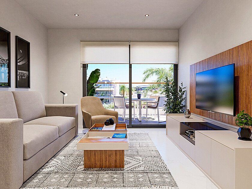 Apartament w La Mata, Alicante, Hiszpania 3 sypialnie, 93 mkw. nr 103410