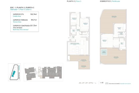 Penthouse for sale Villajoyosa, Alicante, Spain 3 bedrooms, 127 sq.m. No. 116810 - photo 18