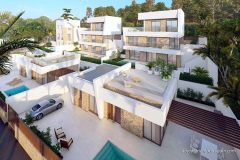 Villa i Finestrat, Alicante, Spanien 3 sovrum, 107 kvm. Nr. 148462