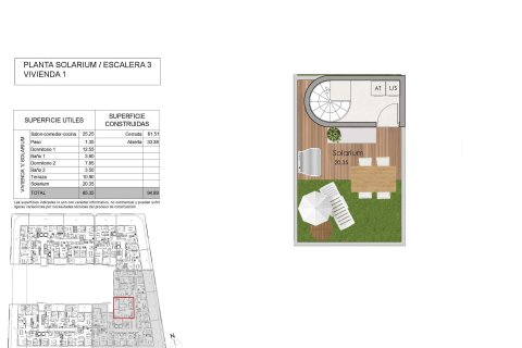 Ático en venta en Santa Pola, Alicante, España 2 dormitorios, 94 m2 No. 171222 - foto 7